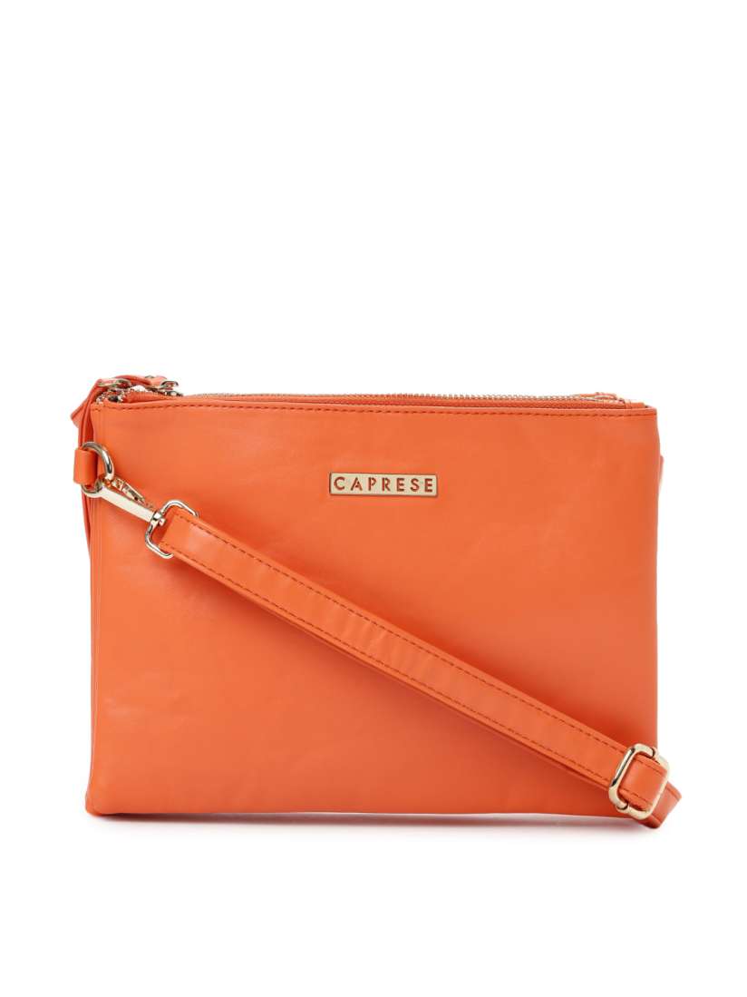 Buy Caprese Orange Sling Bag Handbags for Women 1437663 Myntra