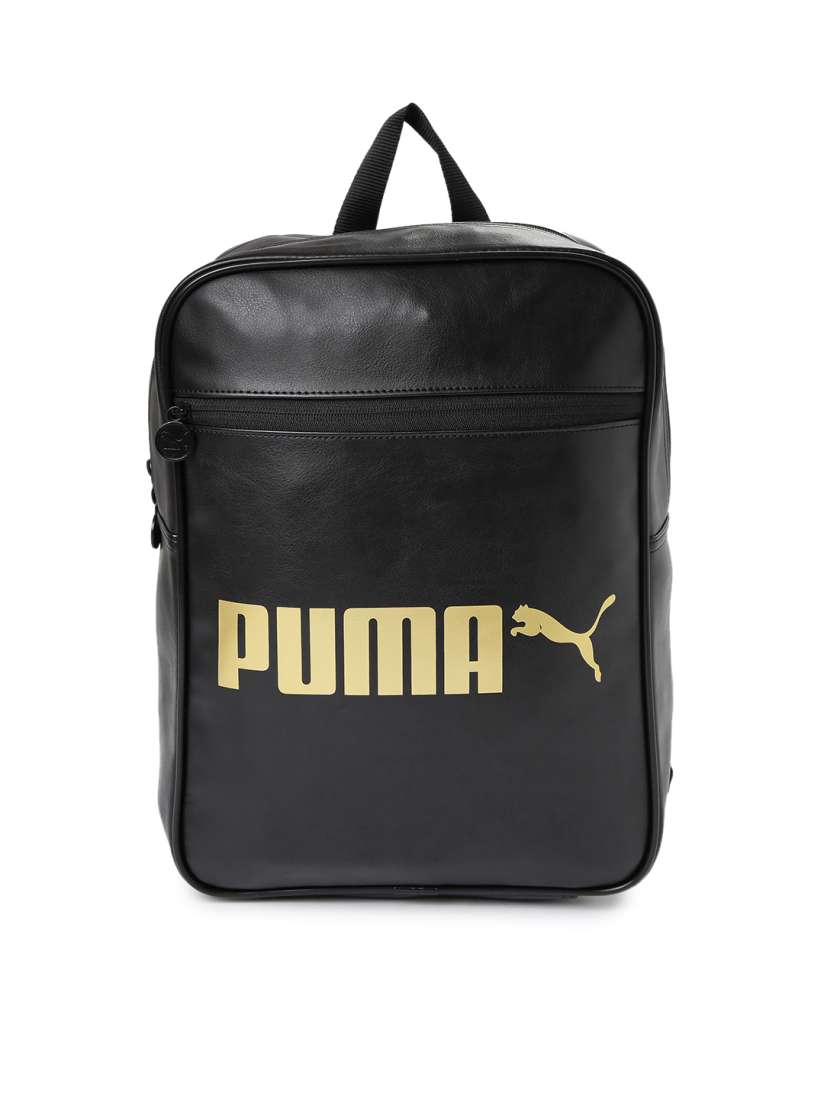 Buy Puma Unisex Black Campus Backpack Backpacks for Unisex 1440409 Myntra