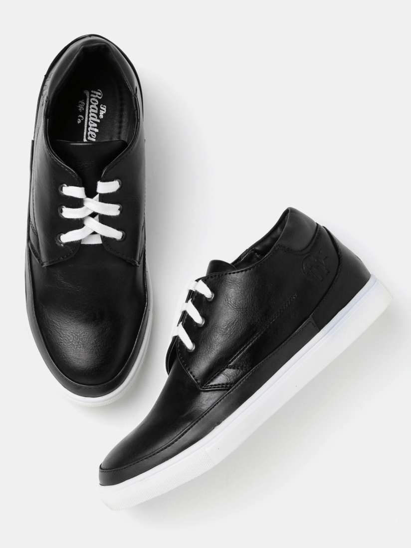 Buy Roadster Men Black Sneakers Casual Shoes for Men 1440839 Myntra