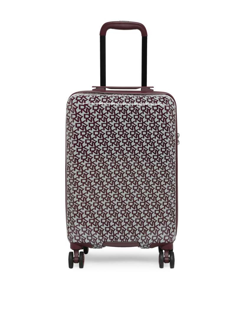 Buy DKNY VINTAGE SIGNATURE Range Graphite Cordavan Color Hard Cabin Luggage Trolley Bag for Unisex 14408506 Myntra