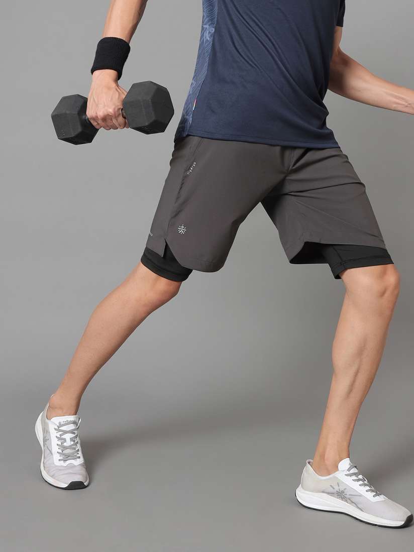 Buy CULT Men Workout Shorts with Inner Tights Shorts for Men 14428652 Myntra
