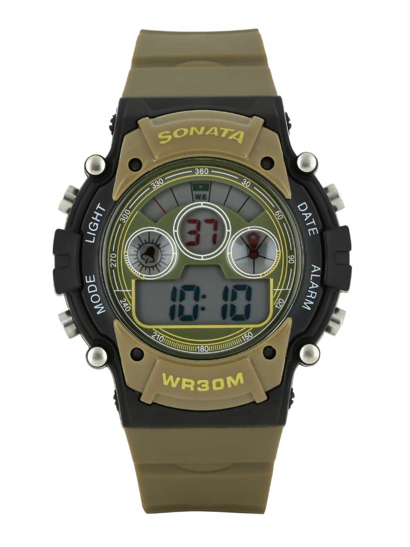 Buy Sonata Ocean Series Men Brown Dial Digital Watch 77006PP01J Watches for Men 1444109 Myntra
