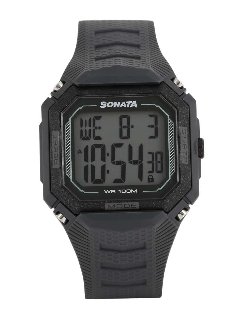 Buy Sonata Men Ocean Series Grey Dial Digital Watch 77048PP03 Watches for Men 1444135 Myntra