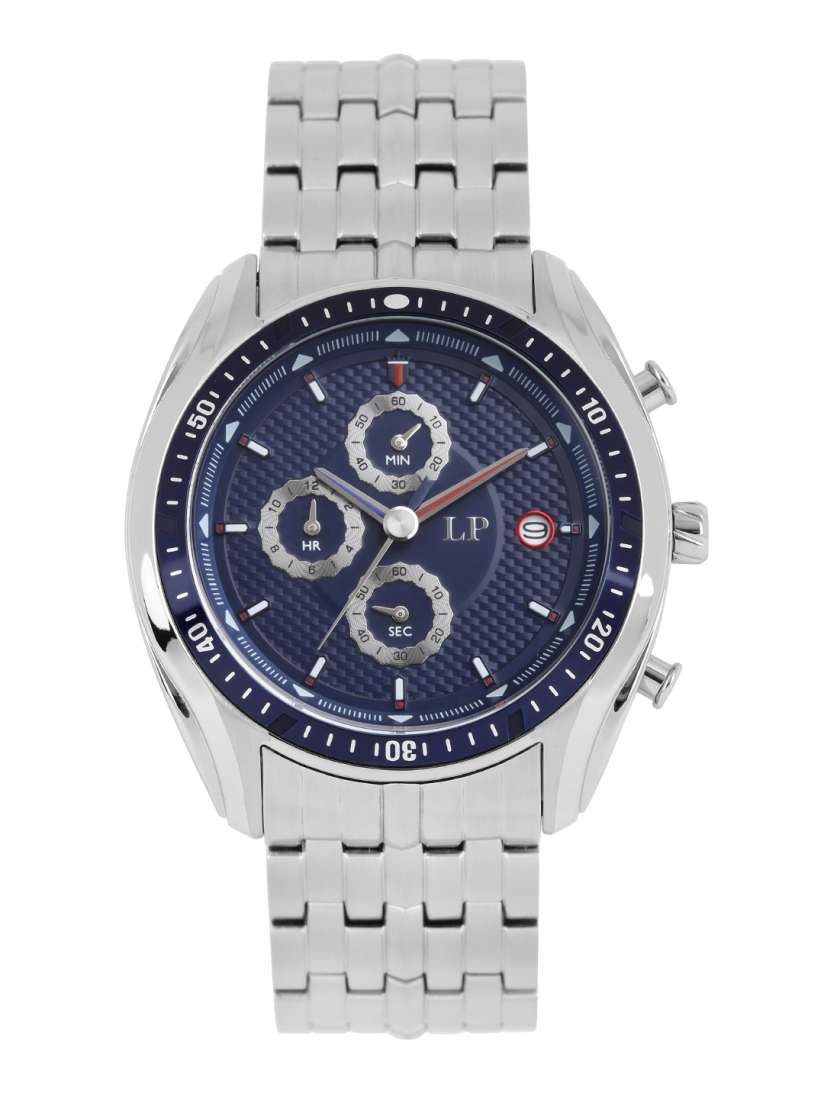 Buy Louis Philippe Men Navy Dial Watch LYAG515035 Watches for Men 1445297 Myntra