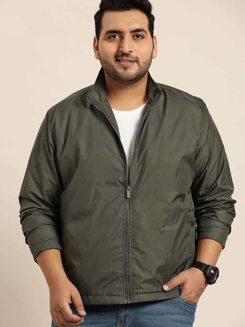 Plus size olive green jacket hot sale