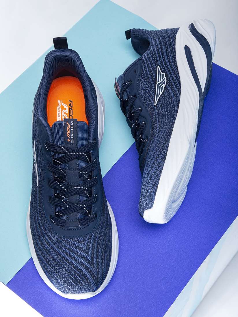 Red tape men navy blue walking shoes shop
