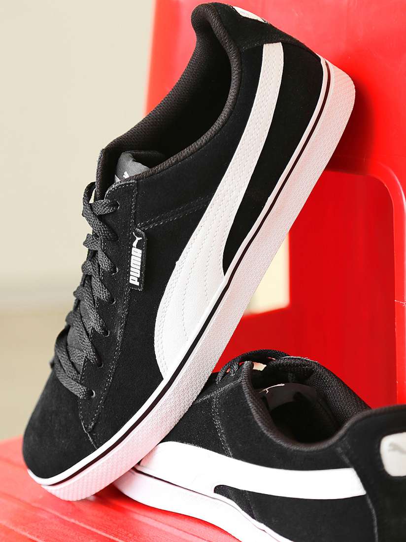 Buy PUMA Unisex Black 1948 VULC Suede Sneakers Casual Shoes for Unisex 1450969 Myntra