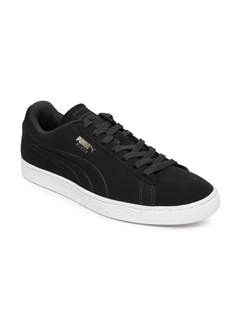 Buy Puma Unisex Black Classic Debossed Q3 Suede Sneakers Casual Shoes for Unisex 1450982 Myntra