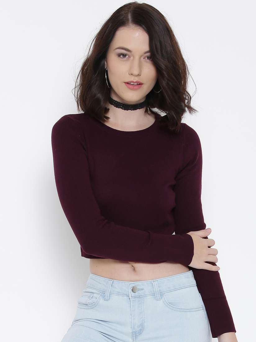 burgundy tops forever 21