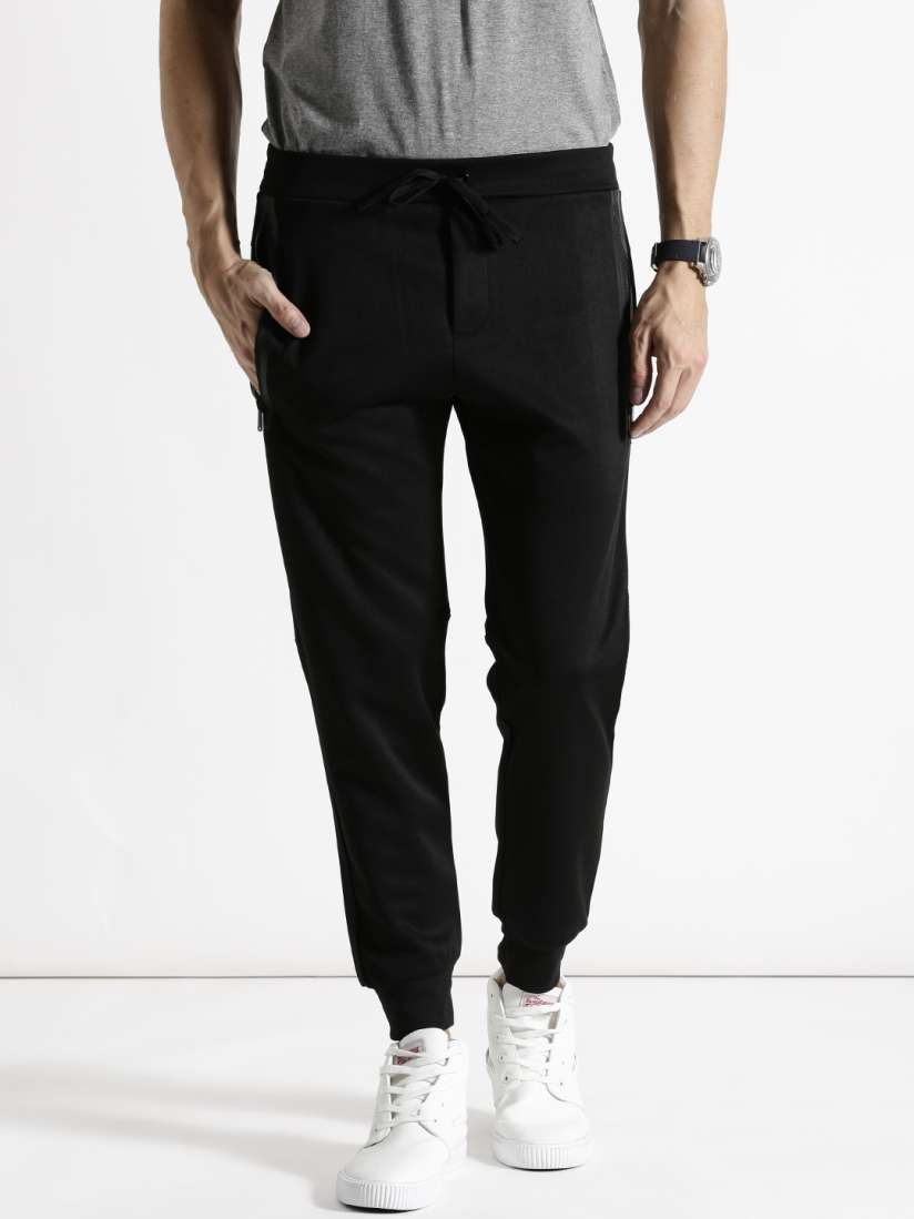 Buy Replay Black Polyester Track Pants Track Pants for Men 1452400 Myntra