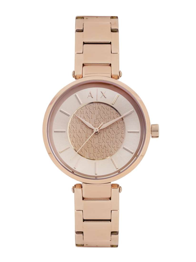 Buy Armani Exchange Women Rose Gold Toned Dial Watch AX5317I Watches for Women 1452523 Myntra