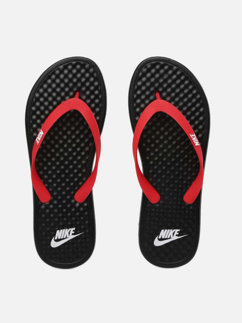 Buy Nike Men Black Red ONDECK Thong Flip Flops Flip Flops for Men 14528228 Myntra