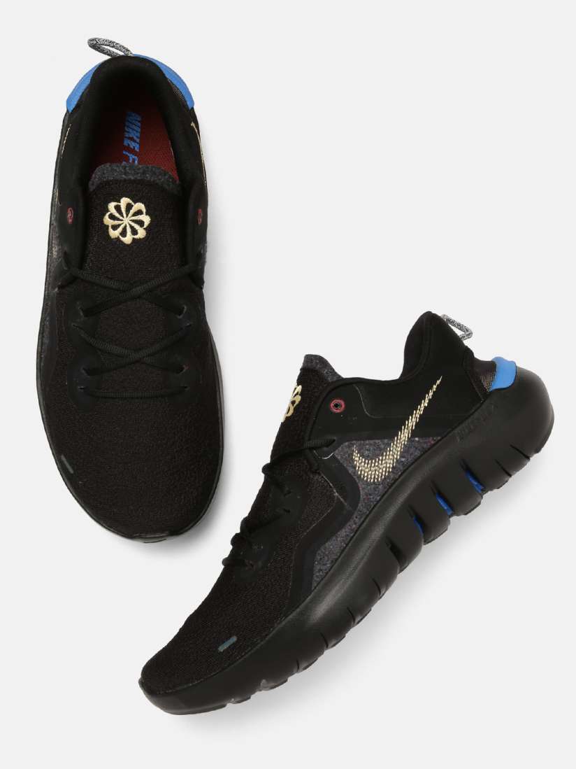Buy Nike Men Black Flex 2021 Running Shoes Sports Shoes for Men 14528412 Myntra