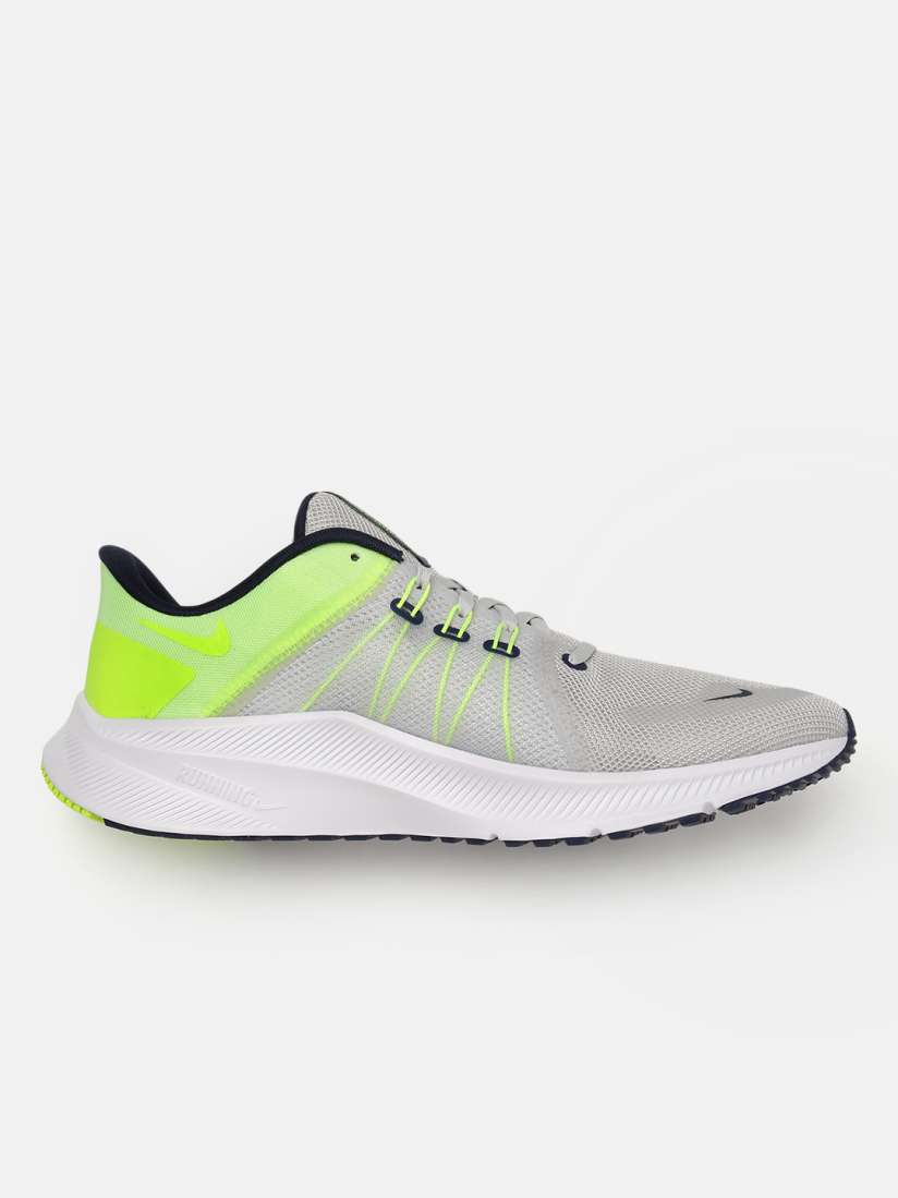 Nike white and grey future fast racer trainers outlet