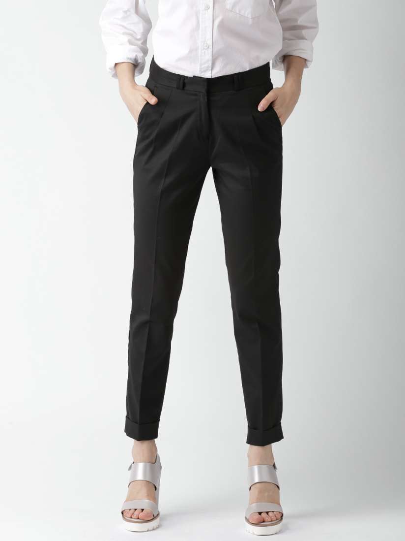 Ladies formal black pants cheap