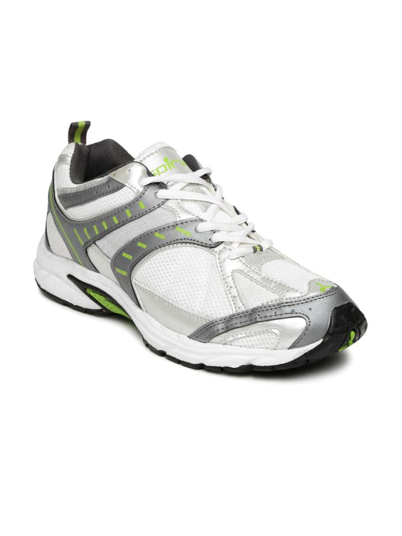 Buy Spinn Men White Running Shoes Sports Shoes for Men 1454751 Myntra