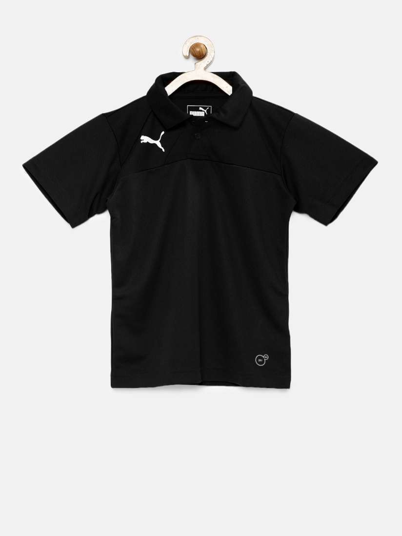 Buy PUMA Boys Black Esquadra Leisure Polo T shirt Tshirts for Boys 1454902 Myntra