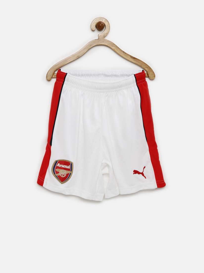 Buy PUMA Boys White AFC Kids Replica Sports Shorts Shorts for Boys 1455002 Myntra