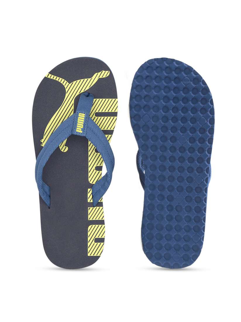Buy Puma Unisex Kids Blue Printed Thong Flip Flops Flip Flops for Unisex Kids 14557006 Myntra