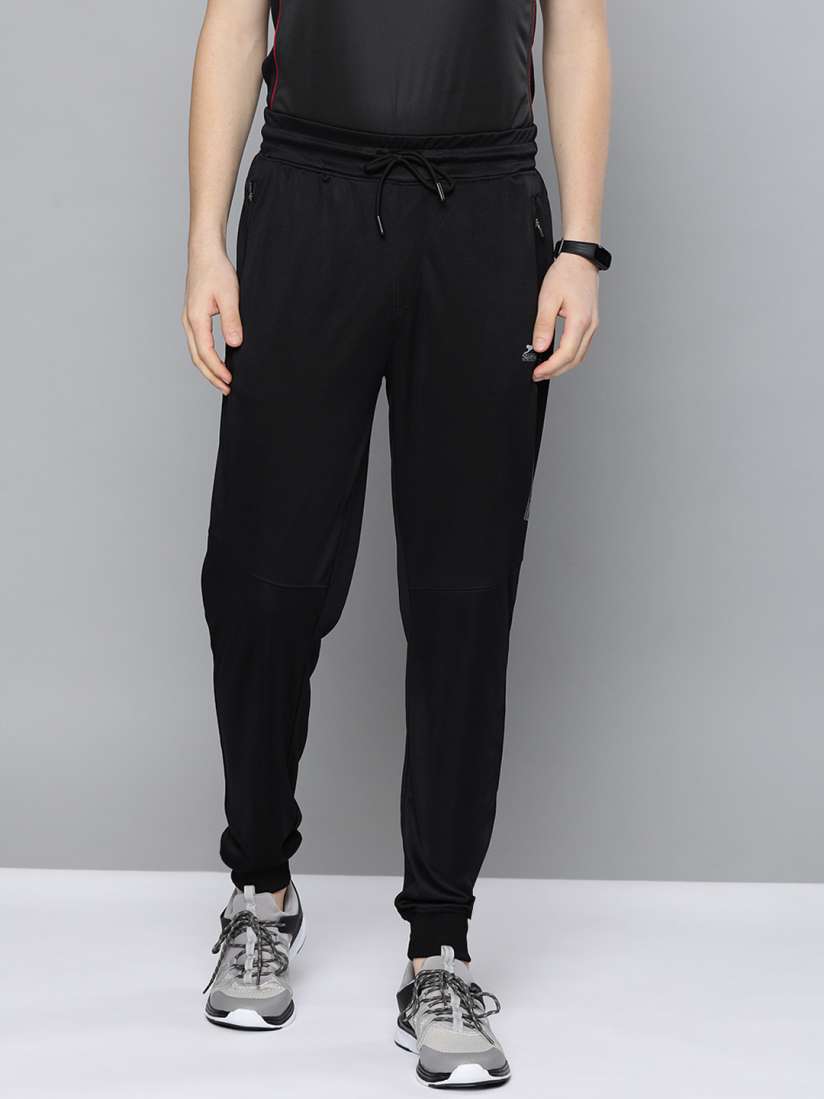 Buy Slazenger Men Black Solid Joggers Track Pants for Men 14568494 Myntra