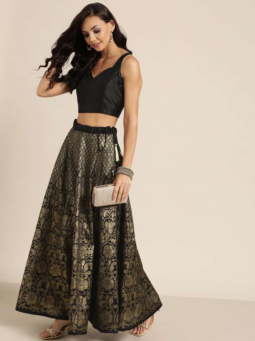 Ethnic skirts myntra deals