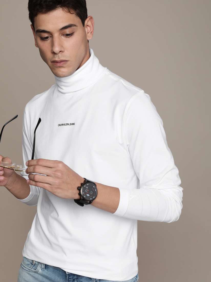 Calvin klein jeans turtleneck discount