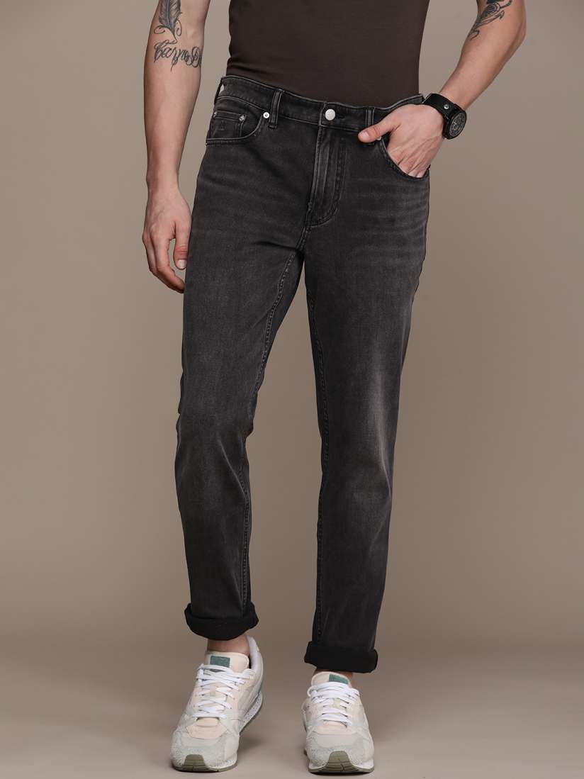 Black jeans men myntra top