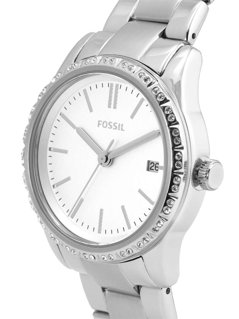 Buy Fossil Women Silver Toned Adalyn Analogue Watch BQ3373 Watches for Women 14609070 Myntra