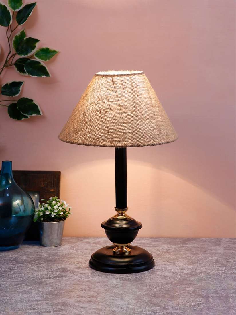 Table Lamp For Bed Lamp Flipkart Buy Devansh Off White Black