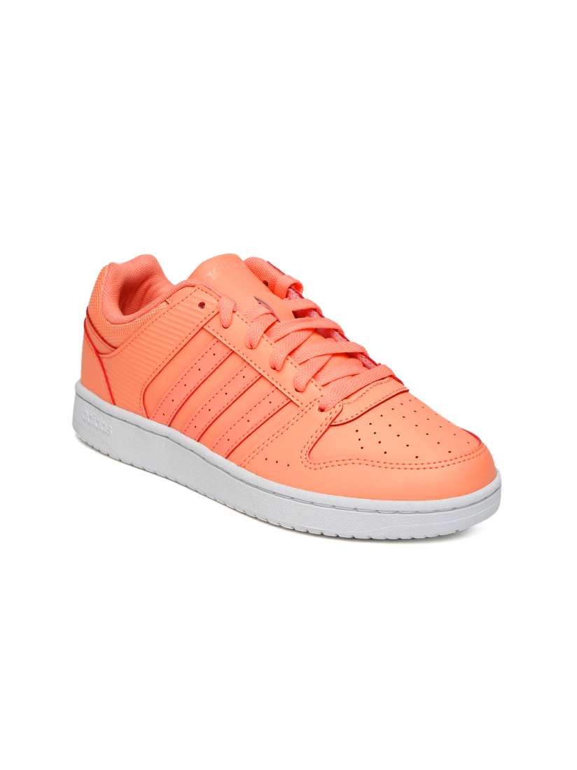 Buy ADIDAS NEO Women Peach Coloured Hoopster Sneakers Casual Shoes for Women 1461314 Myntra