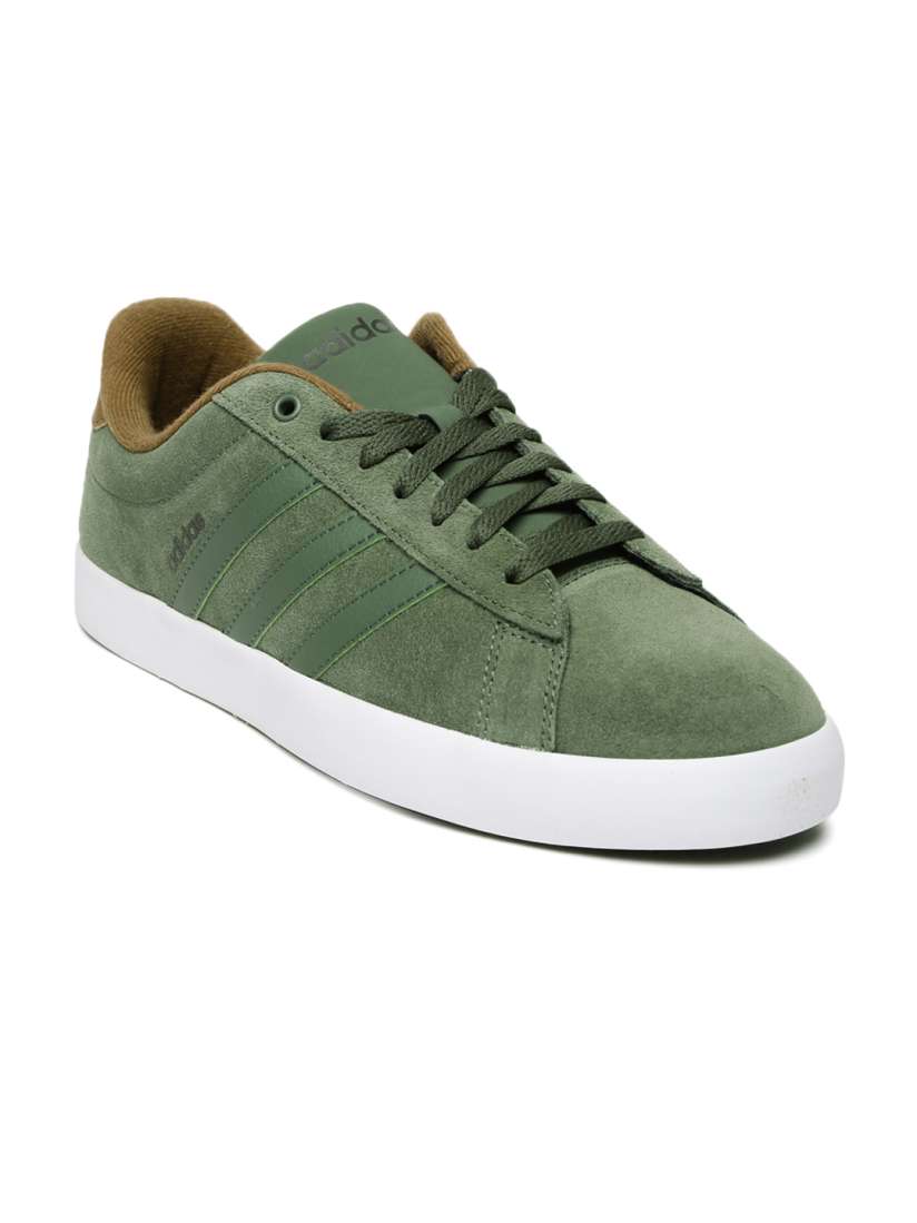 Buy ADIDAS NEO Men Green Suede Derby ST Sneakers Casual Shoes for Men 1461343 Myntra