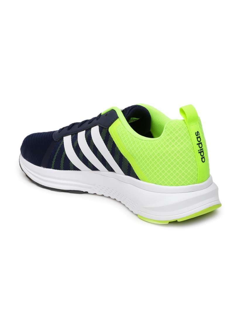 Buy ADIDAS NEO Men Navy Neon Green Cloudfoam Mercury Sneakers Casual Shoes for Men 1461368 Myntra