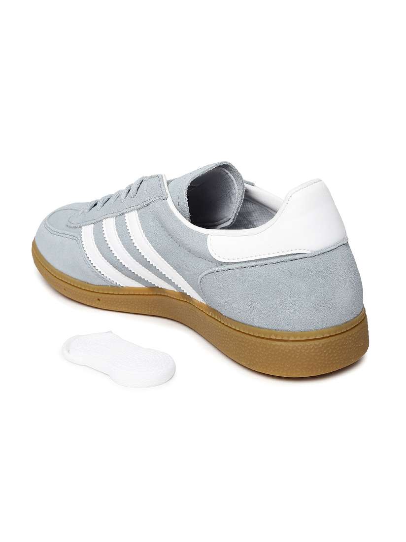 adidas suede trainers grey