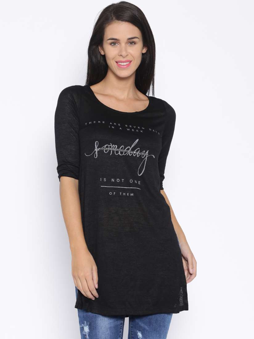 Myntra jeans top for ladies top