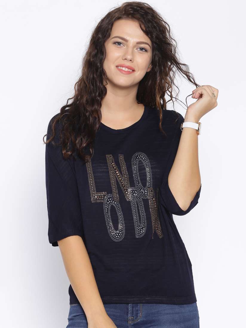 Tops for jeans myntra cheap
