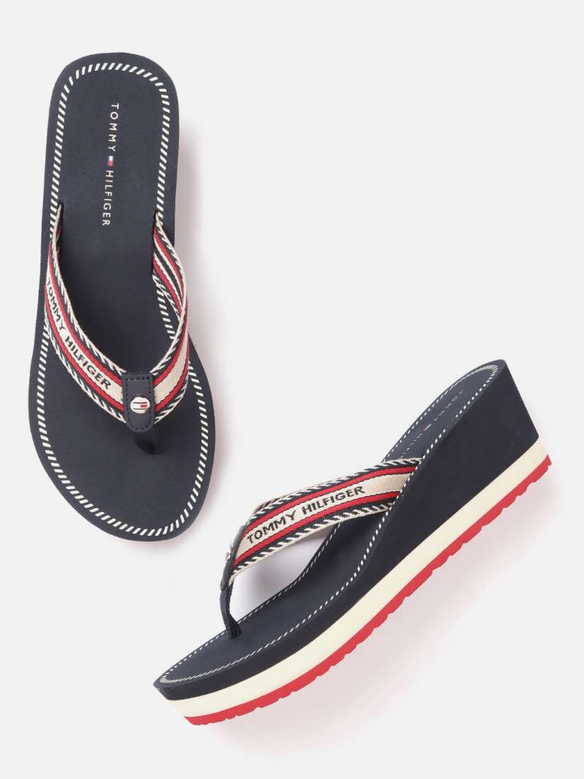 Navy tommy hilfiger wedges hotsell