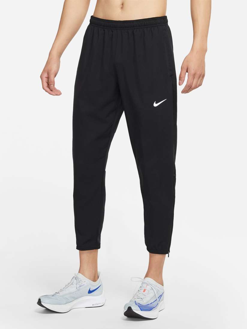 Buy Nike Men Black Dri FIT Challenger Trackpants Track Pants for Men 14643392 Myntra