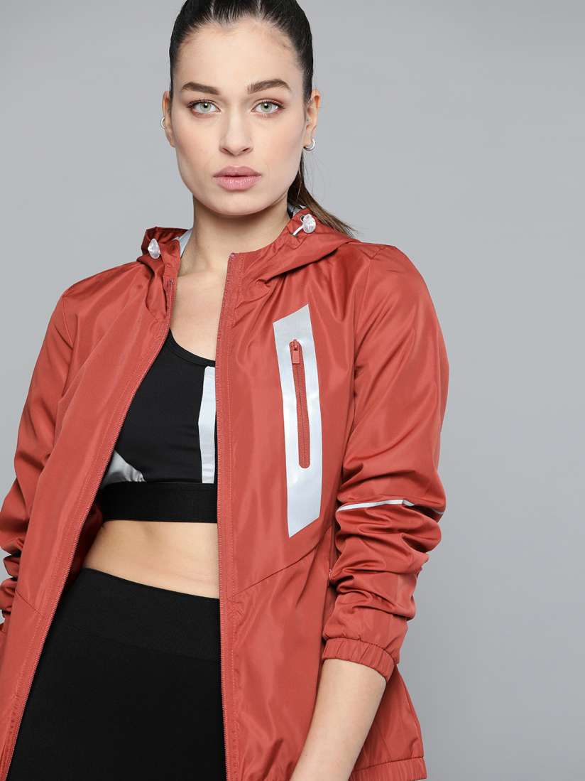 Buy HRX By Hrithik Roshan Training Women Red Rapid Dry Solid Jacket Jackets for Women 14646248 Myntra