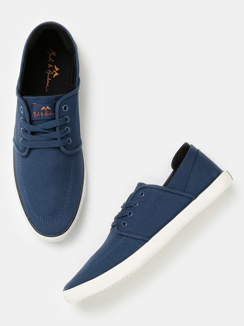 Buy Mast Harbour Men Navy Sneakers Casual Shoes for Men 1464800 Myntra