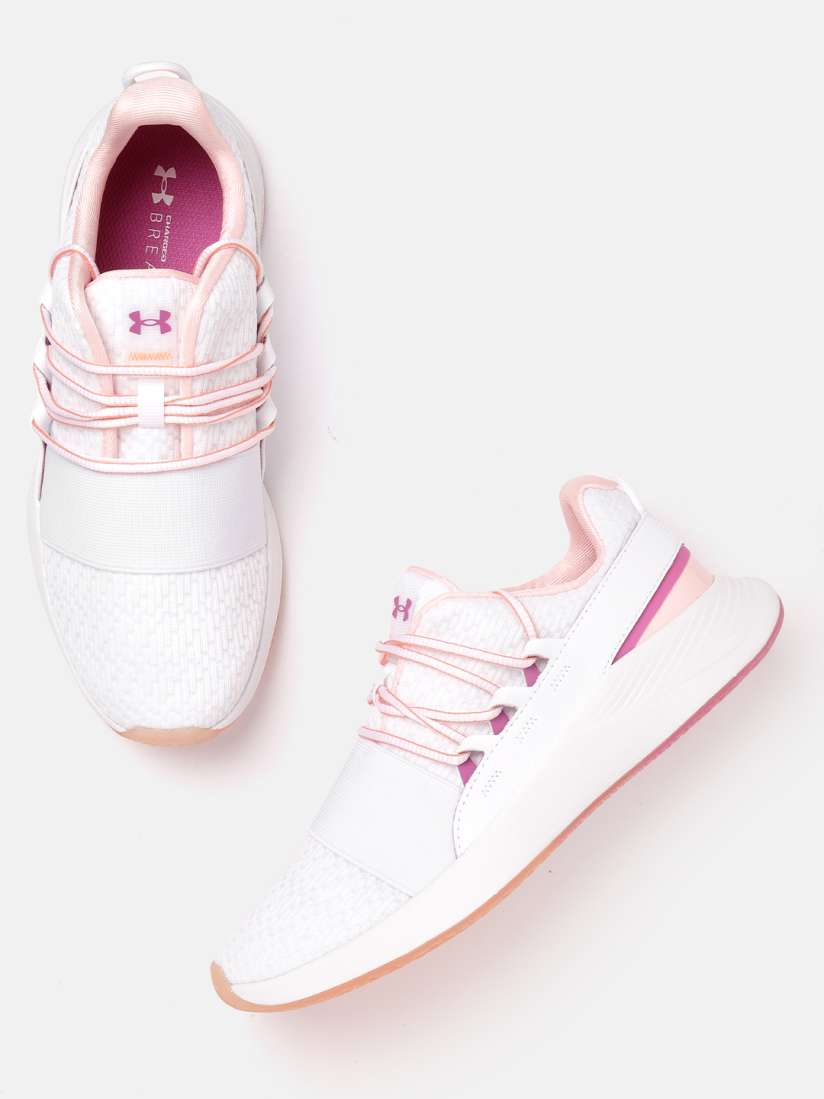 Buy UNDER ARMOUR Women White Woven Design Charged Breathe Color Shift Sneakers Casual Shoes for Women 14648126 Myntra