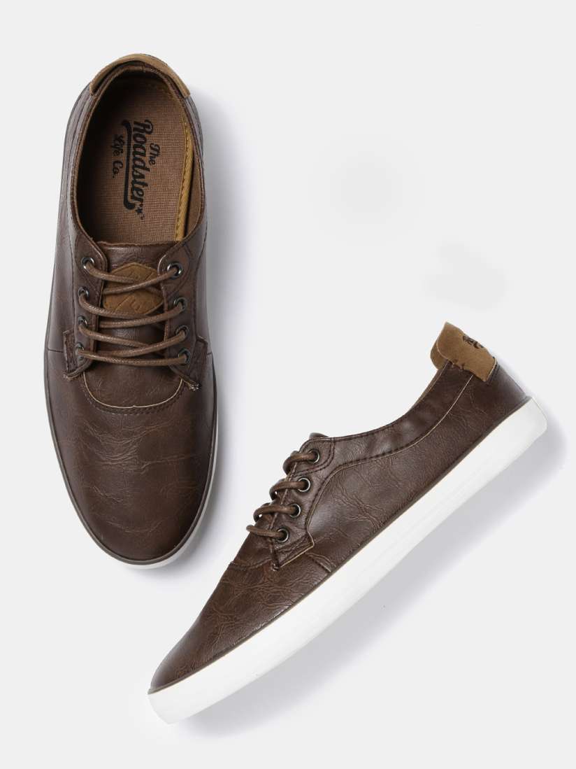 Roadster leather shoes sales