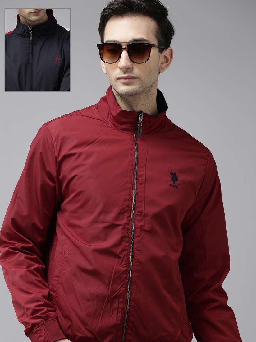 Us polo reversible bomber jacket cheap