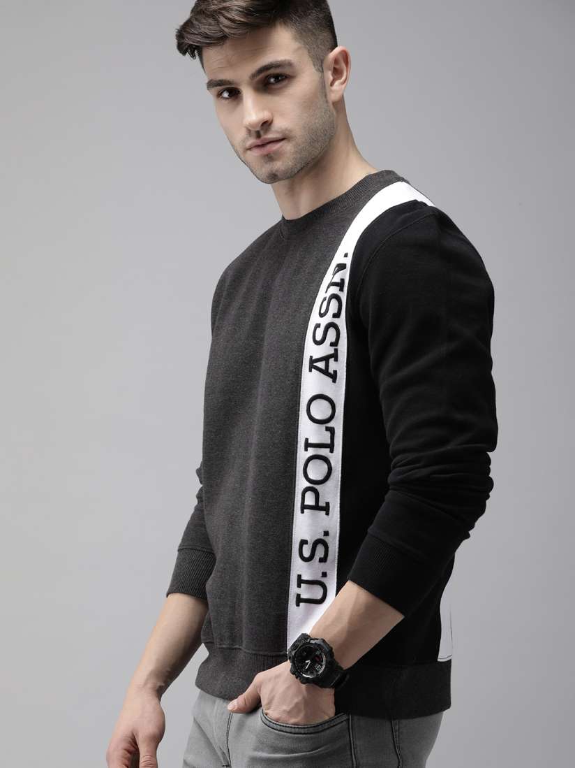Us polo sweatshirt for men top
