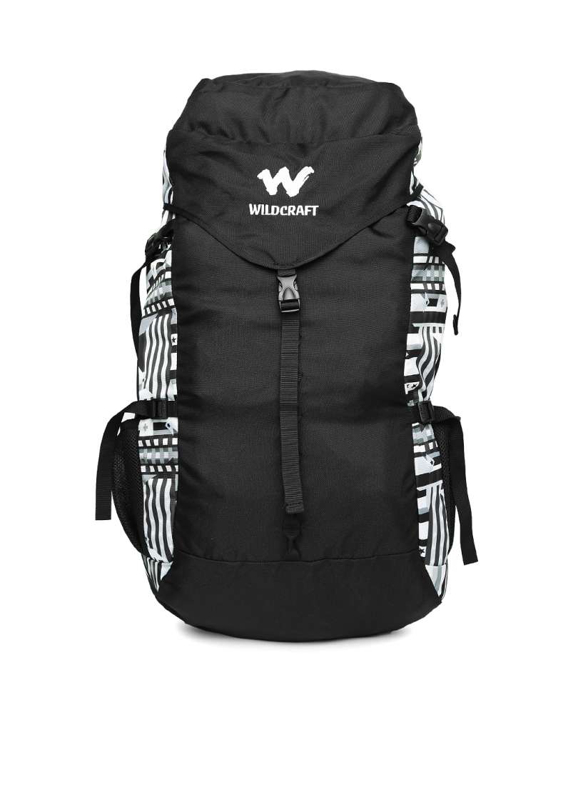 Buy Wildcraft Unisex Black Grey Printed Rucksack Rucksacks for Unisex 1468209 Myntra