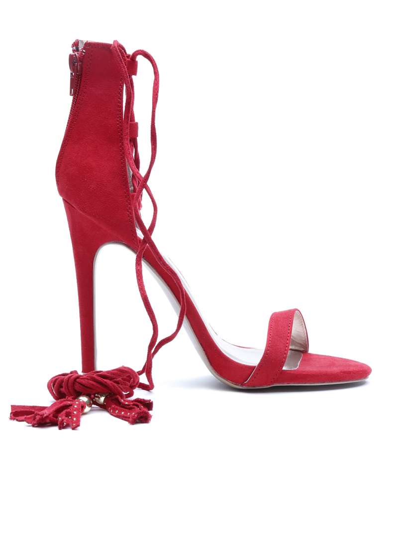 Buy Qupid Women Red Stilettos Heels for Women 1468386 Myntra
