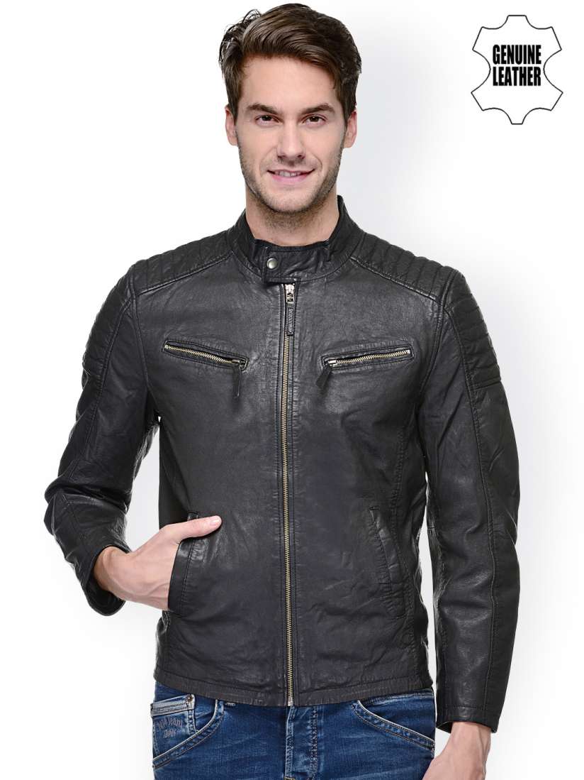 Teakwood leather jackets myntra new arrivals