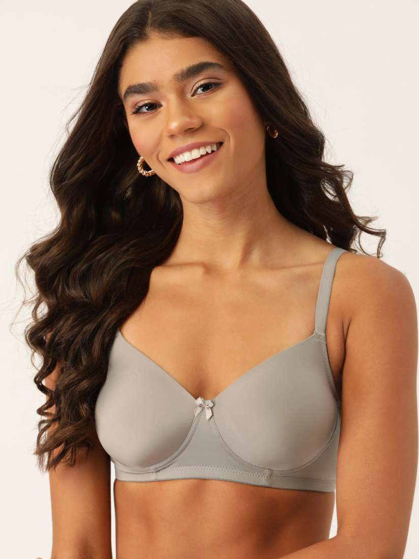 Buy DressBerry Pack Of Two Medium Coverage Solid T Shirt Bra Bra for Women 14710720 Myntra