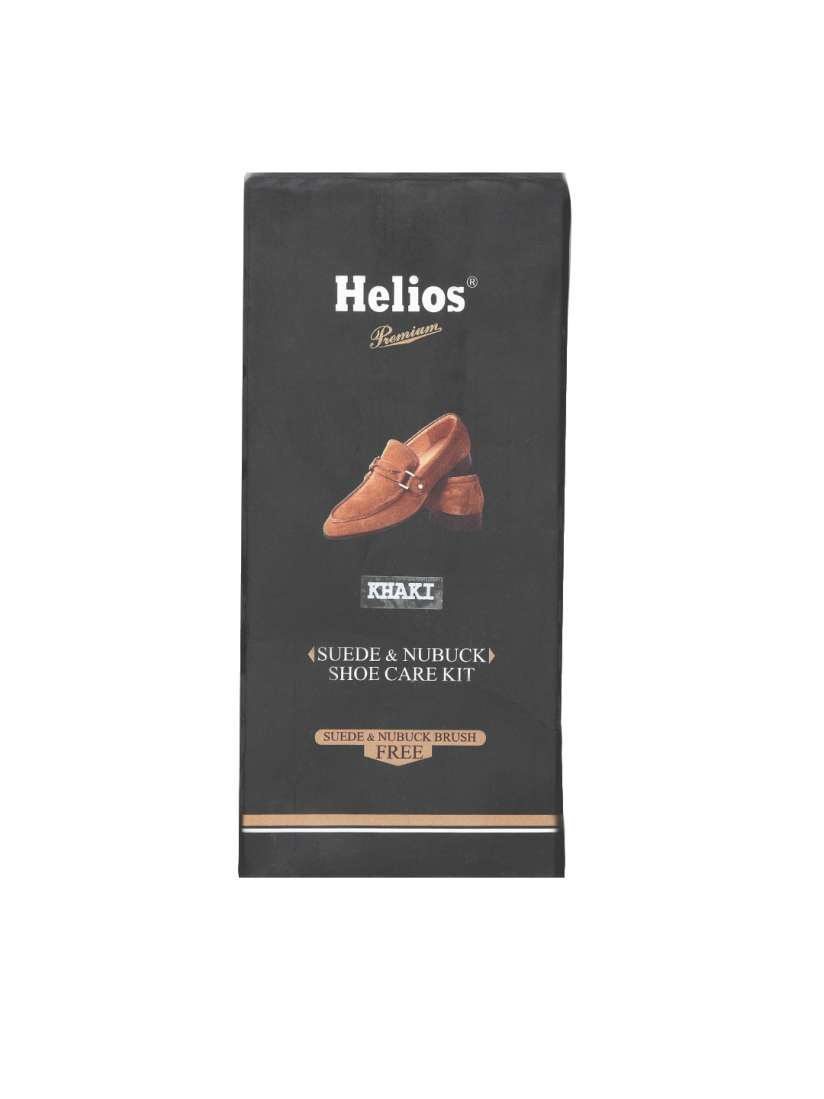 Buy Helios Khaki Nubuck Suede Shoe Care Kit Shoe Care for Unisex 1474586 Myntra