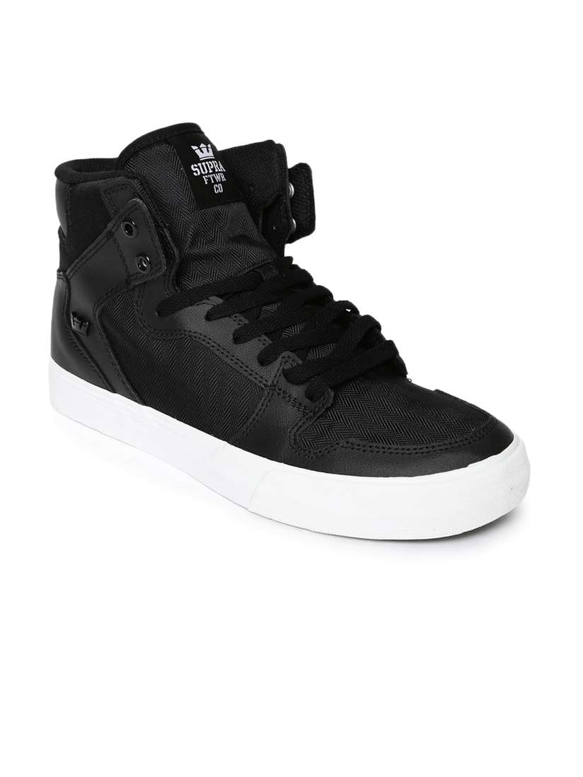 supra black high top sneakers