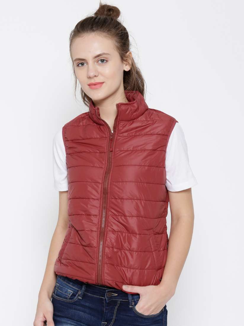 Numero uno sleeveless jackets top